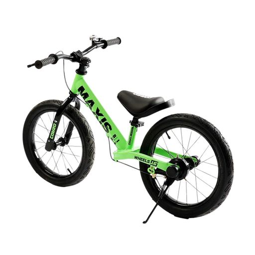 Велобіг дитячий CORSO MAXIS 16" для дітей 4-6 років 100-120 см біговел з ручним гальмом та підніжкою сталевий рама (2054312)
