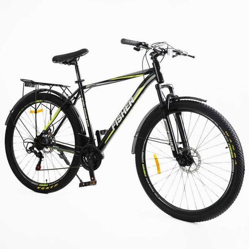 Спортивний велосипед Corso Fisher 29" швидкість 21 сталева рама 19" амортизація дискове гальмо зріст 172-180 см (2054351)