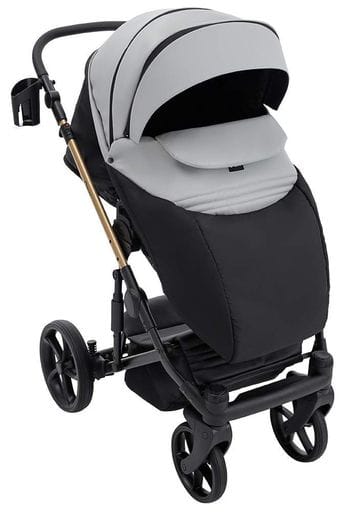 Коляска 2 в 1 Bair Onyx ECO OE-14 светло-серый (2054555)