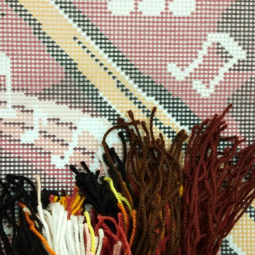 Вишивка напівхрестиком 40×40 см «Джаз», «Чарівниця», V-109 (2055552)