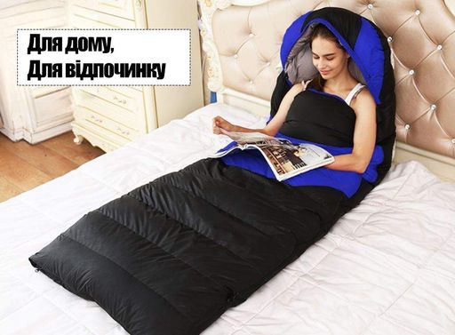 Туристический спальный мешок-одеяло 1.9 кг Solve Sleeping Bag +2°C 210*75 см KT7004202 (2056199)
