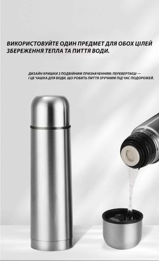 Вакуумний термос Solve з нержавіючої сталі 350 мл KT6008201 (2056392)