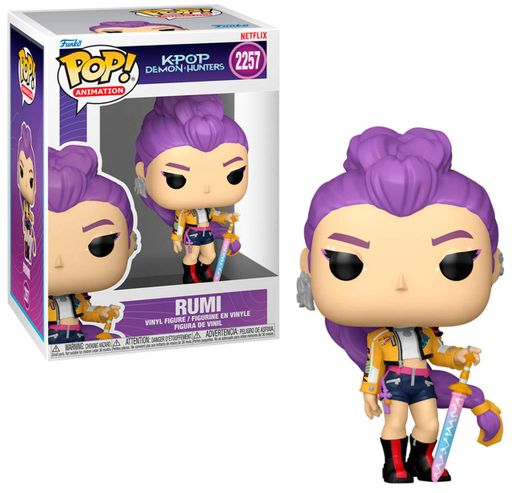Фігурка Funko Pop Кейпоп-мисливці на демонів Румі K-Pop Demon Hunters Rumi 10 см FP KPDH R 2257 (2056465)