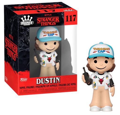 Фігурка Funko Minis Дуже дивні справи Дастін Stranger Things Dustin 7 см FM ST D 117 (2056472)