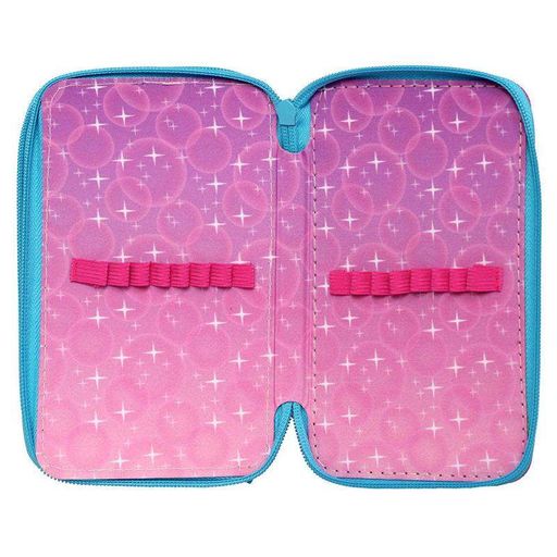 Пенал для девочки 3-ярусный пустой "Sweet Kitty" 210/70D полиэстер CLASS (22604C) (2057103)