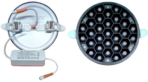 Панель LED врізна коло SOTE-POP 20W 4000K IP22 (d:120мм)(рег.45-105) TM LUMANO (2057322)