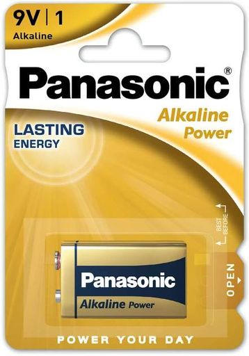 Батарейка Panasonic Alkaline Power 6LF22 (2057408)