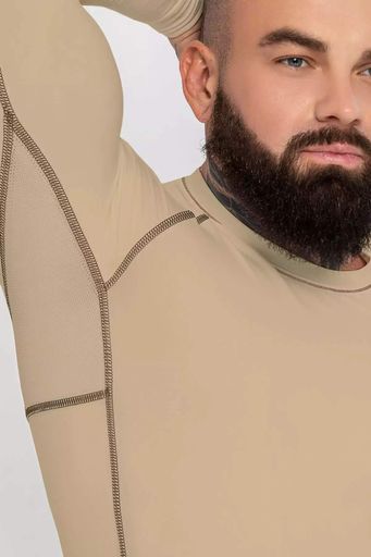 Мужская термофутболка CARPATHIAN TOTALFIT бежевая TMR7-S32 3XL (2057520)