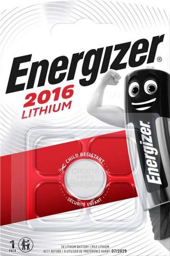 Батарейка ENERGIZER CR2016 Lithium уп (2057548)