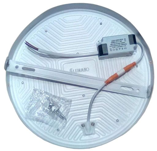 Панель LUMANO NOVUS LED накладна (без рамок)  24W 4000K  IP 20 (d170*170мм) (2057681)
