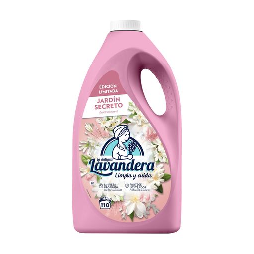 Гель для стирки La Antigua Lavandera Тайный сад, 110 стирок, 4.95 л