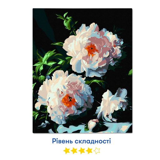 Картина по номерам «Пионы в лучах» (2058294)