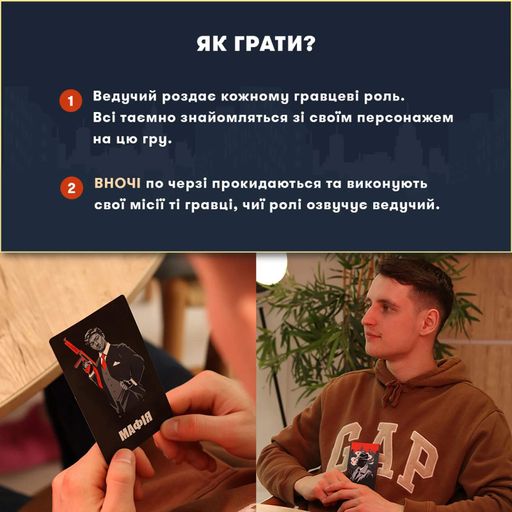 Гра для компанії «Мафія» (2058507)