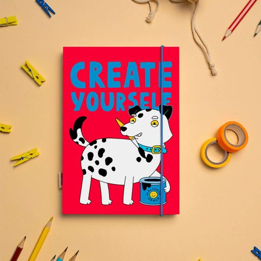 Скетчбук «Create yourself» (2058577)