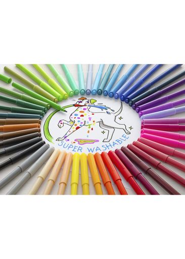 Фломастеры 36 цв. FABER CASTELL Felt Tip Замок (554203) (2058685)