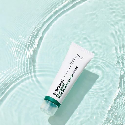 Заспокійливий крем для обличчя Dr.Different Cica Metal Quick Soothing Cream з центеллою та цинком, 50 мл