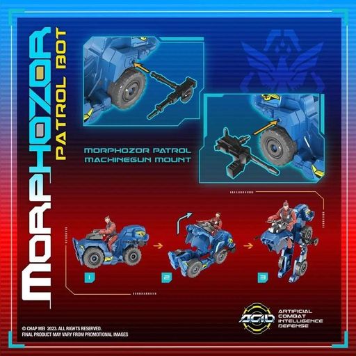 Ігровий набір "A.C.I.D." МорфоЗор Патрульний робот (535003) (2059564)
