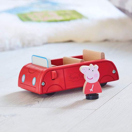 Дерев'яний ігровий набір Peppa - Машина Пеппи (07208) (2059637)