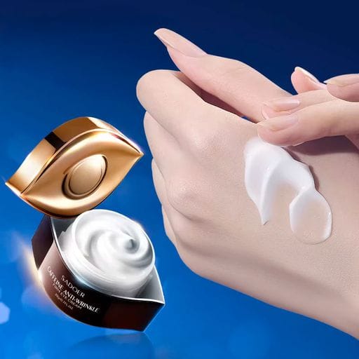 Укрепляющий крем для кожи вокруг глаз Sadoer Caffeine Anti-Wrinkle Firm Eye Cream против морщин, с кофеином, 20 г