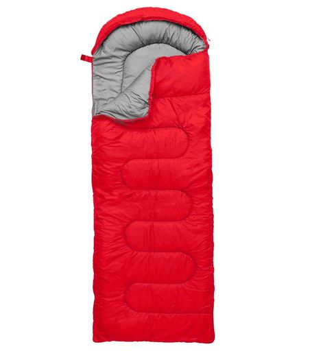 Спальний мішок E-Tac SB-01 з капюшоном 180х75 см Red (2060107)