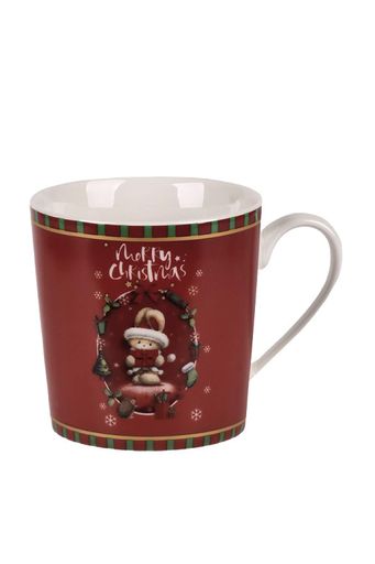 Новорічна чашка No Brand ЦБ-00286388 Christmas 360 мл Різнокольоровий (SKT001090241) (2060138)