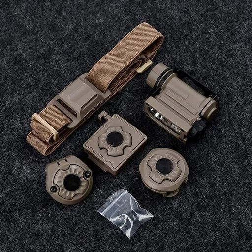 Ліхтар тактичний Sidewinder Compact II на шолом CR123A Койот (2688318899) (2060174)