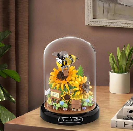Конструктор No Brand Bee in the Sun Flower Beetles 229 деталей Різнокольоровий (2104619327) (2060181)