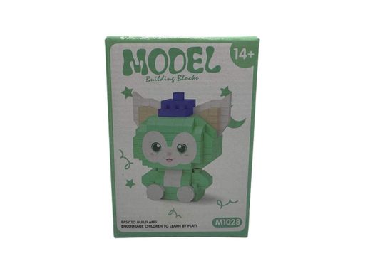 Дитячий конструктор 3D Model Mekansm Green Sanrio 176 деталей Зелений (M1028) (2060260)