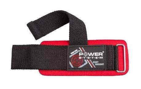 Ремені для підтягування Power System Power Pin PS-3350 Black/Red (2060289)