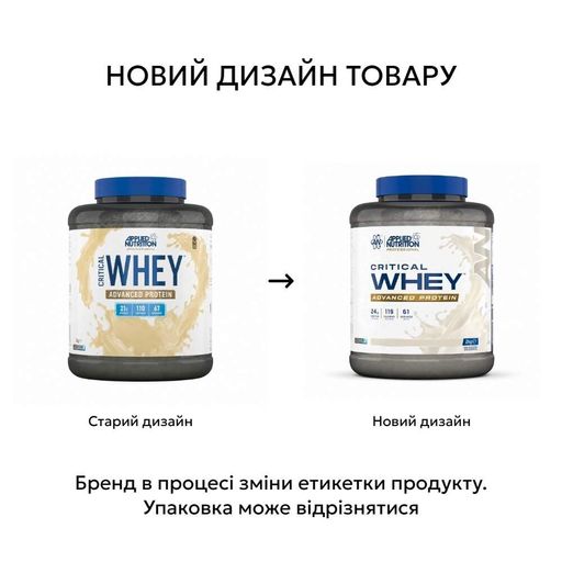 Протеїн Applied Nutrition Critical Whey, 2 кг - Ванільна матча (2060619)