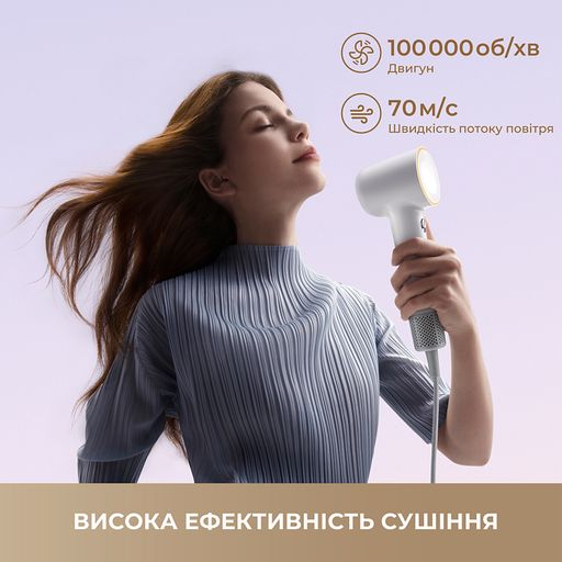 Фен для волосся Dreame Mini Hair Dryer White (AHG11AW)