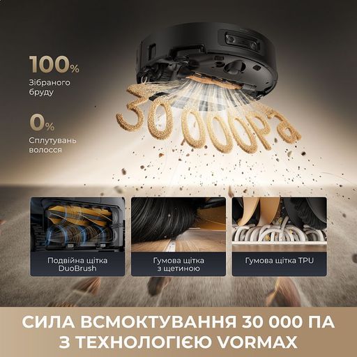 Робот-пилисос Dreame Aqua 10 Ultra Roller Complete White (7223213)