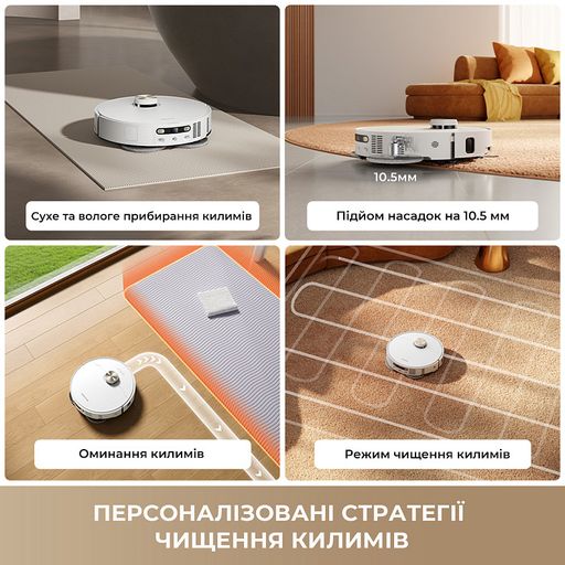 Робот-пылесос Dreame L50s Pro Ultra White (7283490)