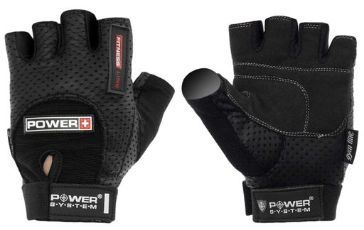 Рукавички для фітнесу та важкої атлетики Power System Power Plus PS-2500 XS Black (2061232)