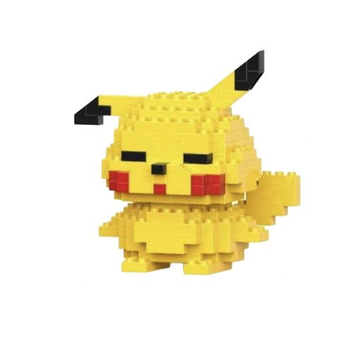 Конструктор OEM Bricks 3D Pikachu 6.5 см 178 деталей Жовтий (W2601-48) (2061274)
