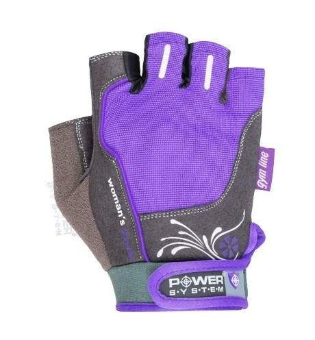 Рукавички для фітнесу та важкої атлетики Power System Woman Power PS-2570 XS Purple (2061295)