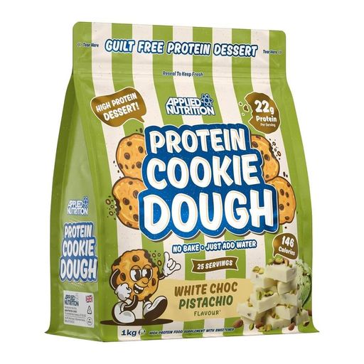 Білкове тісто Applied Nutrition Protein Cookie Dough, 1 кг - Білий шоколад-фісташка (2061739)