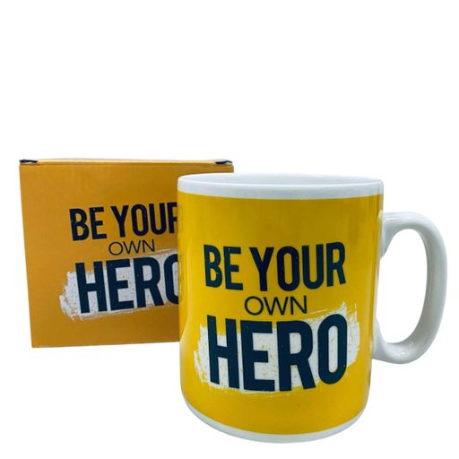 Чашка керамічна OLens 3228 800 мл Be your own hero XXL (2061846)