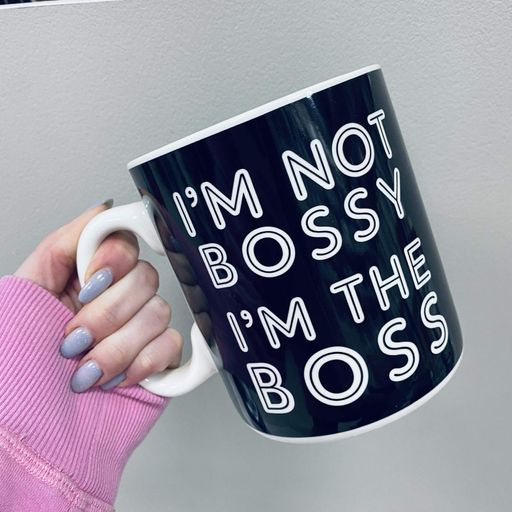 Чашка керамічна OLens 3240 800 мл I'm not bossy I'm a boss XXL (2061850)