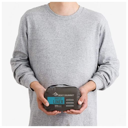 Вкладиш у спальник Sea To Summit Breeze Liner Insect Shield Rectangular w/ Pillow Sleeve Синій (1033-STS ASL031081-251608) (2061947)