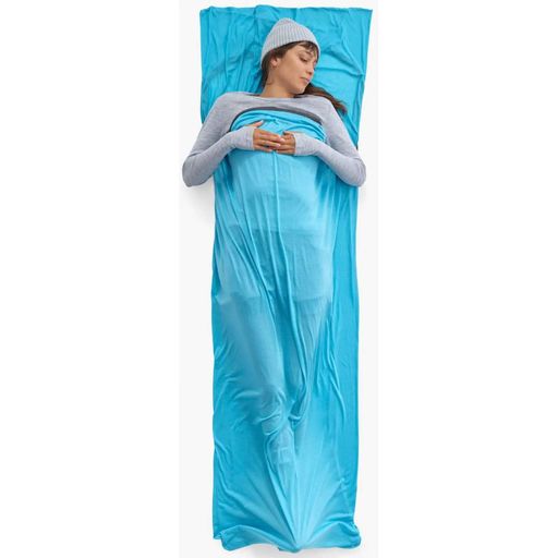 Вкладиш у спальник Sea To Summit Breeze Liner Rectangular w/ Pillow Sleeve Синій (1033-STS ASL031081-250207) (2061949)