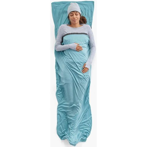 Вкладиш у спальник Sea To Summit Comfort Blend Sleeping Bag Liner Rectangular w/ Pillow Sleeve Бірюзовий (1033-STS ASL032071-250201) (2061952)
