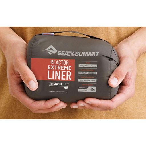 Вкладиш у спальник Sea To Summit Reactor Extreme Liner Mum Standard Помаранчевий (1033-STS ASL031071-190804) (2061955)