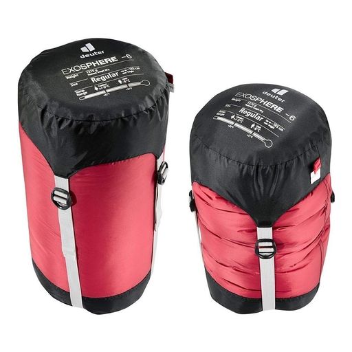 Спальник Deuter Exosphere -6 R правий Cranberry-Fire (1052-3700421 5560 0) (2061973)
