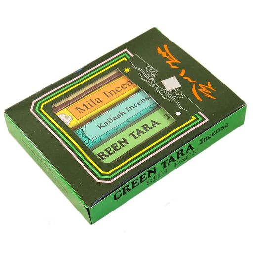 Набір тибетських пахощів No Brand Green Tara 5 шт 15 см (DN20410K) (2062066)