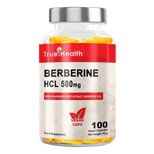 Берберин True Health Berberine HCL 500 mg, 100 вегакапсул (2062146)