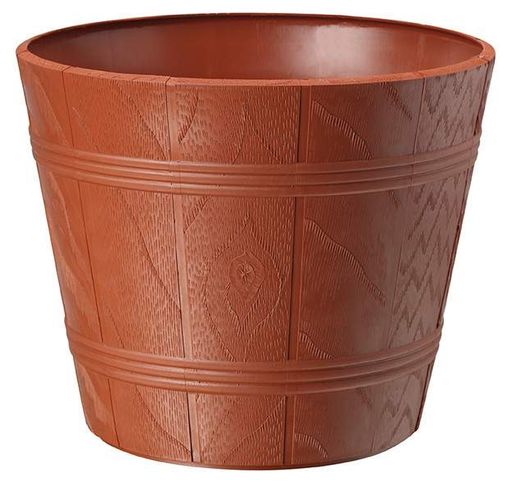 Горщик для квітів Derevo Elba-3 8 л теракот Form-Plastic (2062304)