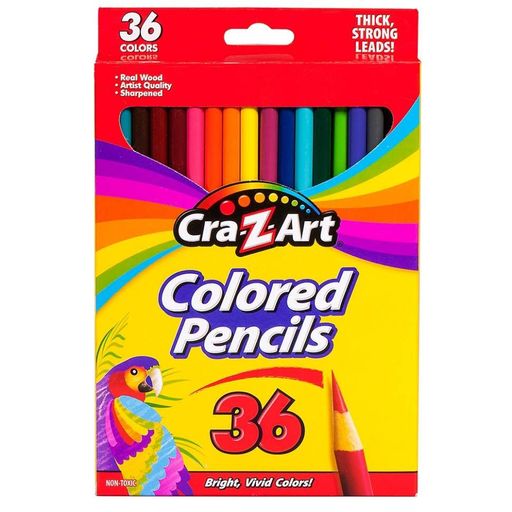 Набор детских разноцветных карандашей Cra-Z-Art 10438CRA 36 штук (2063215)
