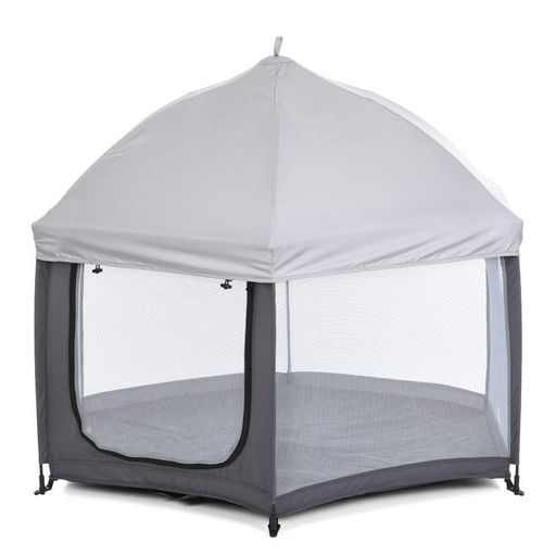 Дитяча платка манеж Bambi MR 1515 Platinum Grey 140х124х110 см (2063220)