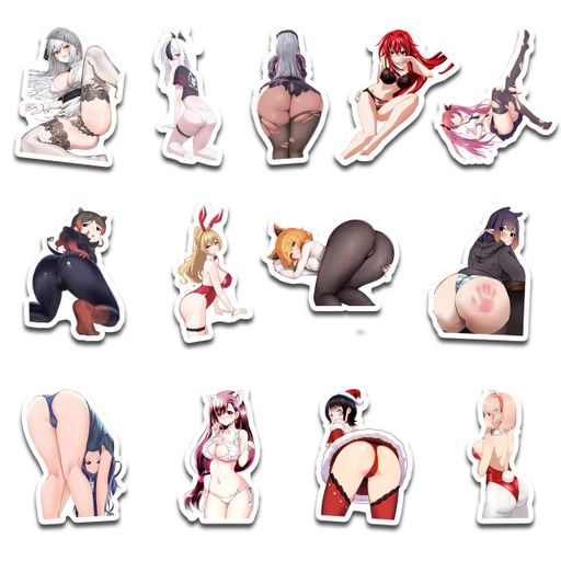 Стикерпак Набор наклеек GeekLand Вайфу Waifu 45 штук SP W 01 (2063987)